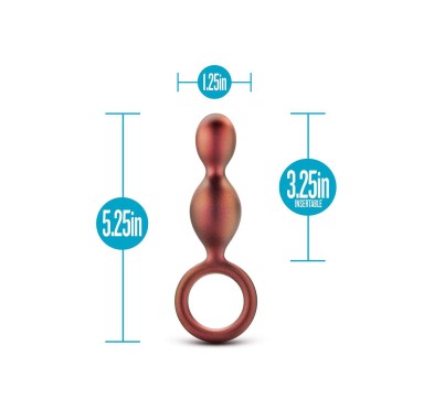 ANAL ADVENTURES MATRIX DUO LOOP PLUG COPPER